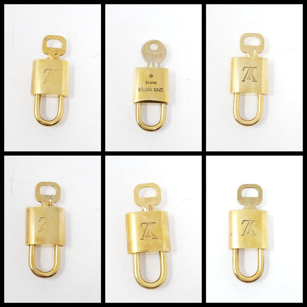 100% Authentic Louis Vuitton 1 Locks and 1 Key - Picture 3 of 13